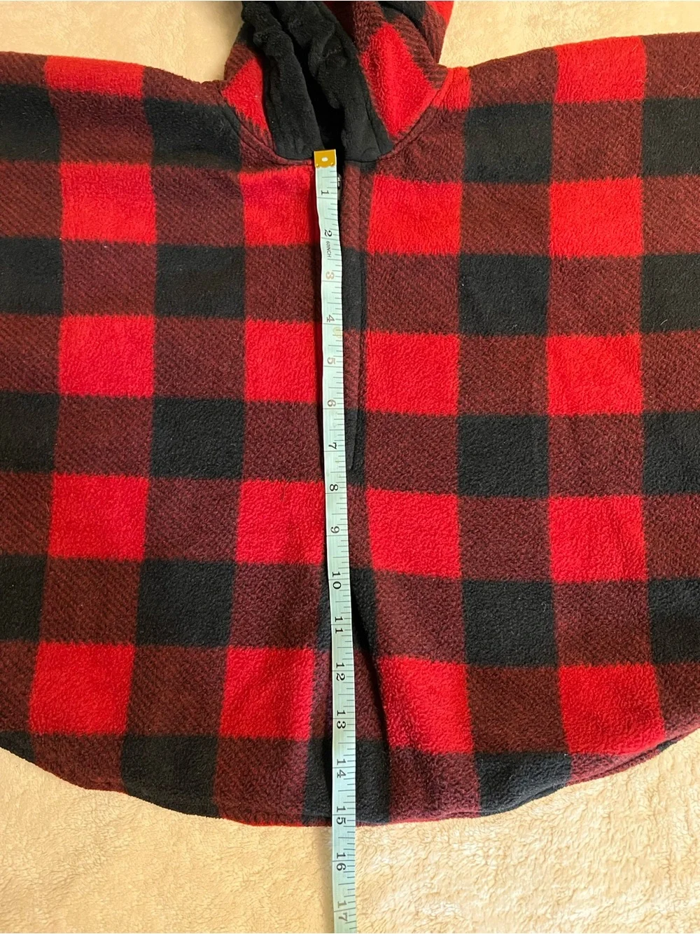 Handmade Fleece/Minky Baby Poncho